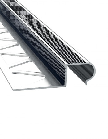 ALÜMİNYUM OVAL MERDİVEN BASAMAK PROFİLİ