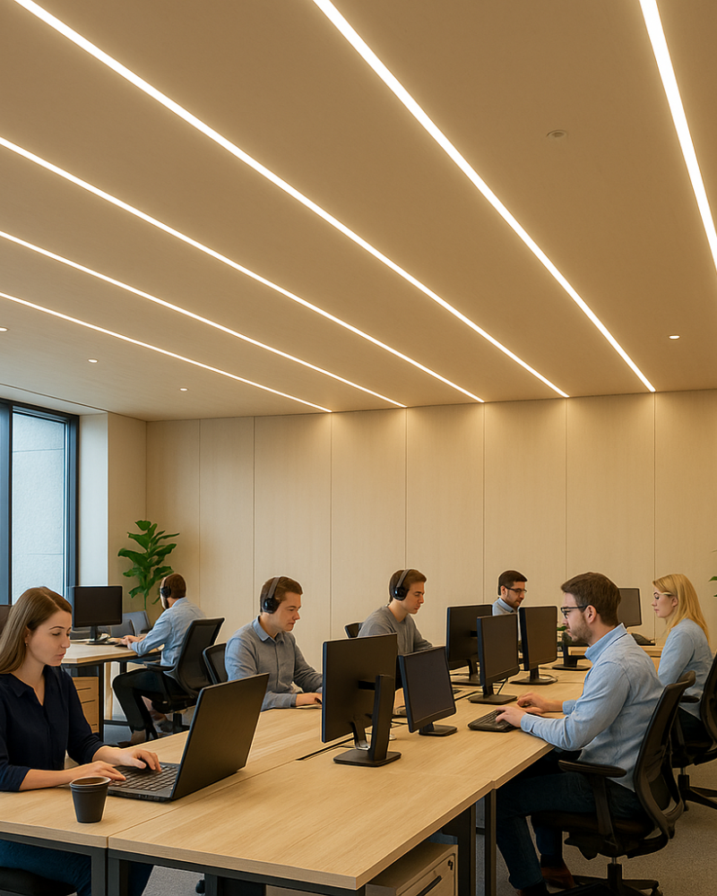 1.5 cm Trimless Led Profili uygulama