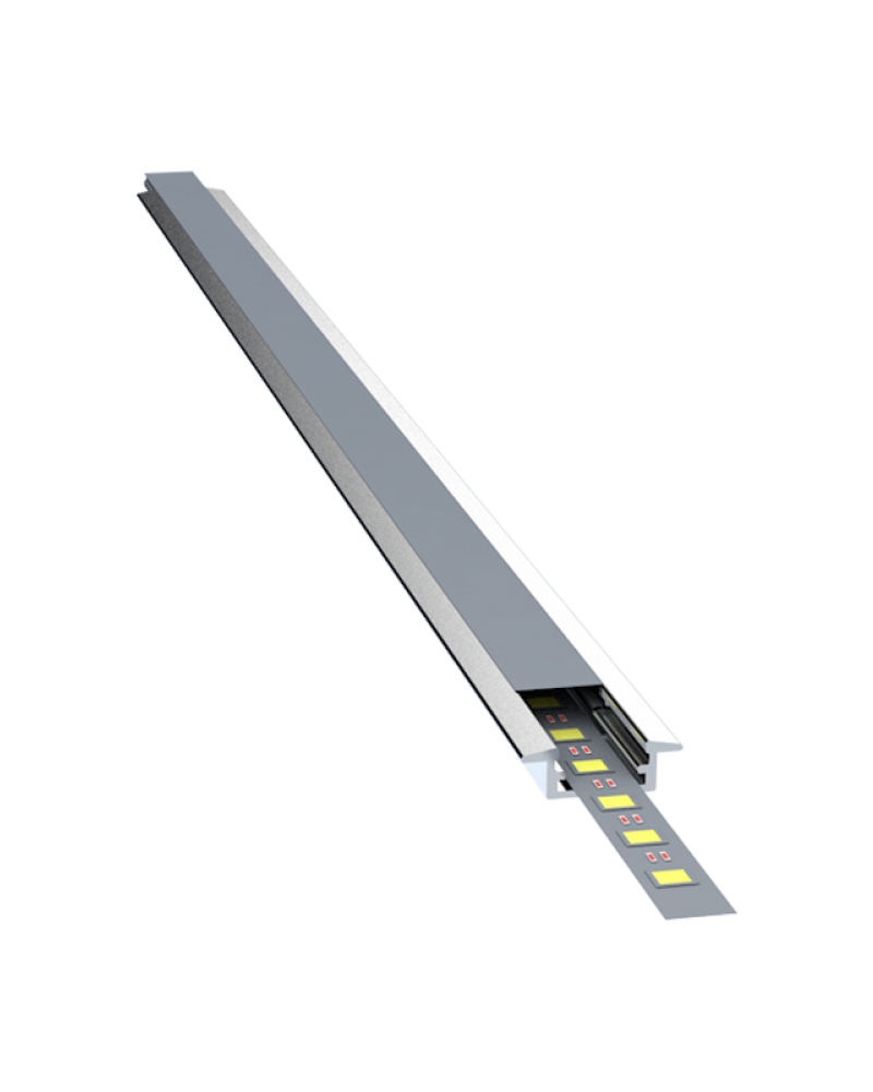 7x15 CM ALÜMİNYUM KANATLI LED PROFİLİ uygulama