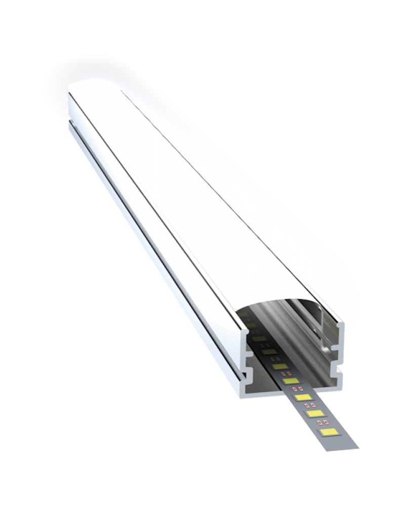 12X18 Kanal Led Profili uygulama