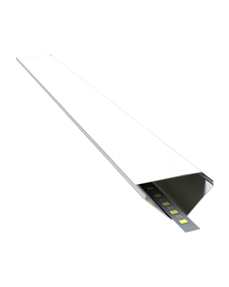 80mm Tavan Köşe Led Profili uygulama