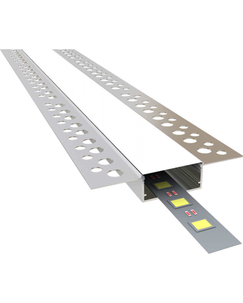 3 cm Trimless  Led Profili uygulama